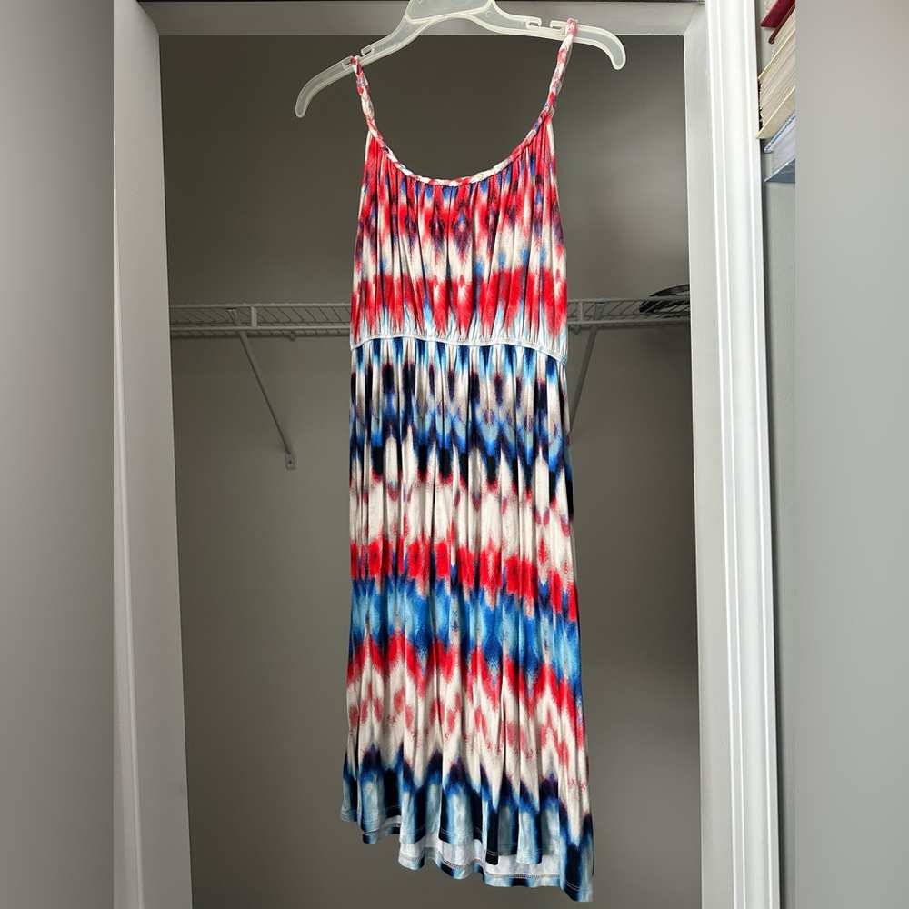 Red, White & Blue Dress, M